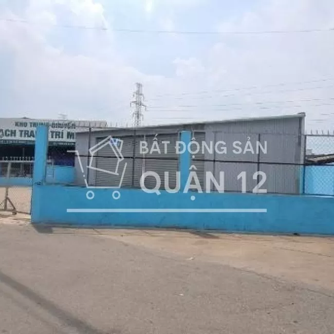 Cho thuê nhà kho, xưởng MT đường QL1A, An Phú Đông, Quận 12.