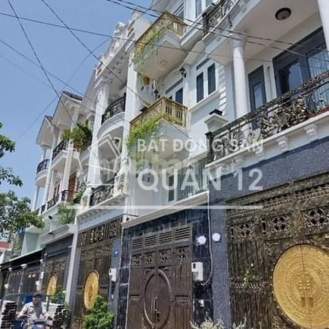 Bán Nhà 4 Lầu Hẻm 5m Tân Thới Hiệp 5m