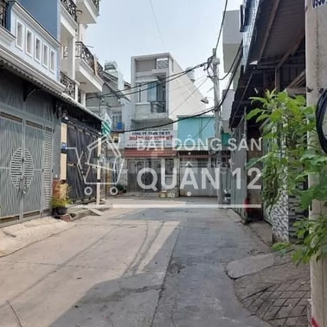 Bán Nhà 4 Lầu Hẻm 5m Tân Thới Hiệp 5m