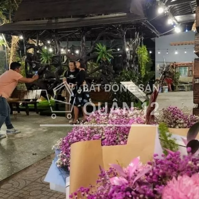 Mặt Bằng Cafe MT đường Thạnh Lộc 16, phường Thạnh Lộc, Q.12_ DT 1000m2