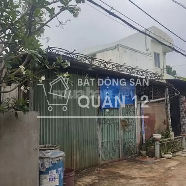 Bán nhà 7,5x19m hẻm 6m thạnh lộc 31,thạnh lộc,quận 12