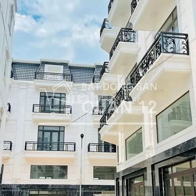 Bán căn nhà Hà Huy Giáp, Thạnh xuân mới xây, 1 trệt 3 lầu, hoàn thiện.