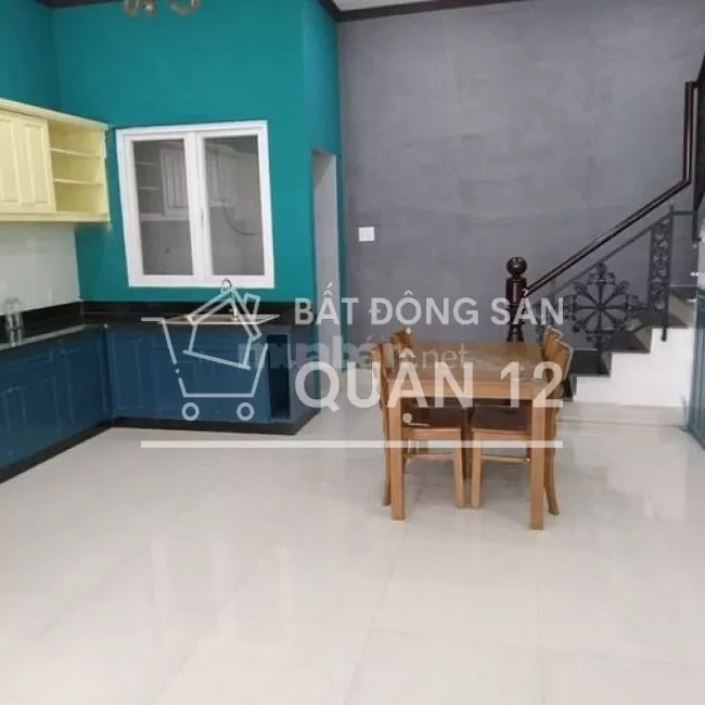 Giảm 100tr nhà sổ hồng riêng Thạnh Xuân 52,trệt 1 lầu 2PN-3WC