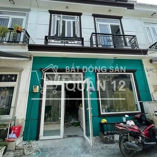 Giảm 100tr nhà sổ hồng riêng Thạnh Xuân 52,trệt 1 lầu 2PN-3WC