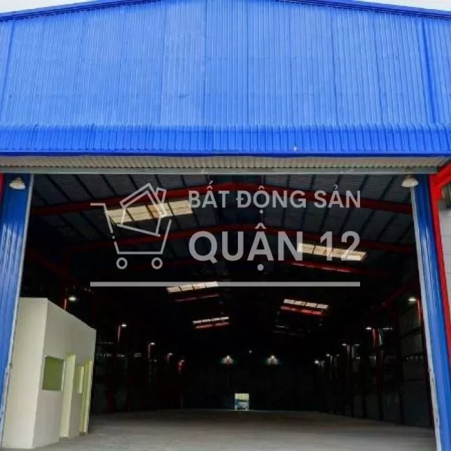 NHÀ XƯỞNG cho thuê 1.700,8 m2 AN PHÚ ĐÔNG, QUẬN 12, TP. HCM