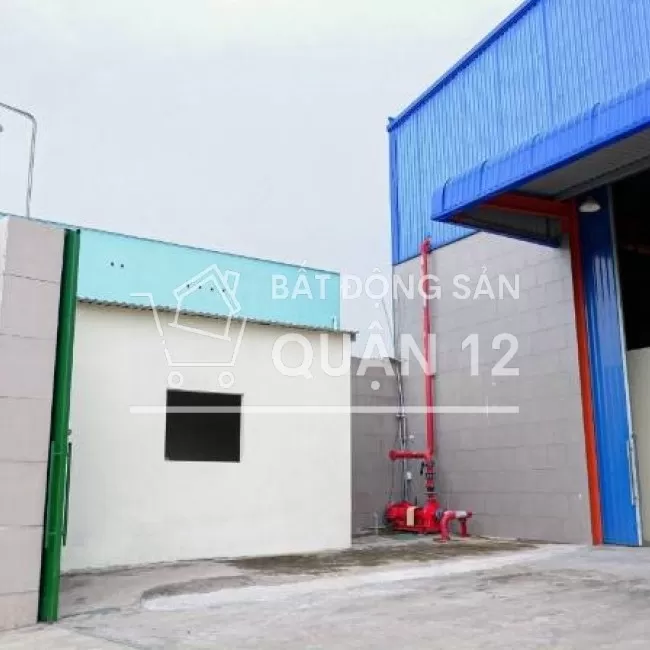 NHÀ XƯỞNG cho thuê 1.700,8 m2 AN PHÚ ĐÔNG, QUẬN 12, TP. HCM