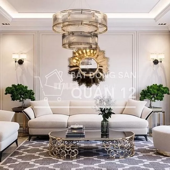 Dãy Nhà Phố 4 lầu KDC Vườn Lài An Phú Đông cuối Nguyễn Thái Sơn GV