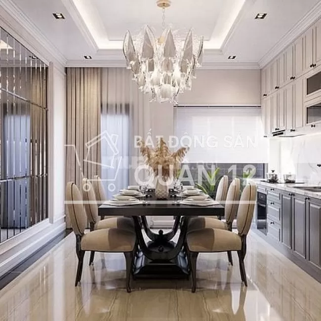 Dãy Nhà Phố 4 lầu KDC Vườn Lài An Phú Đông cuối Nguyễn Thái Sơn GV