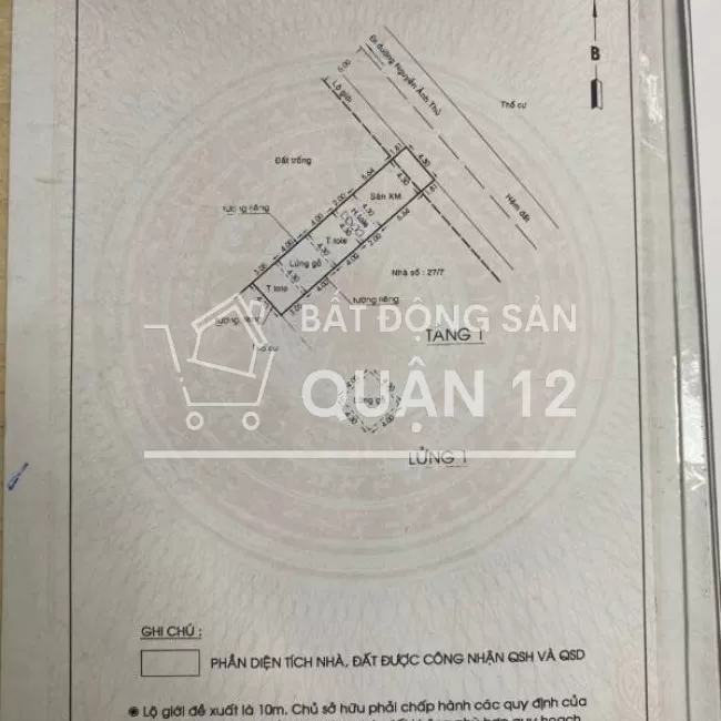 Bán nhà TCH 1 xẹt cách Nguyễn Ảnh Thủ 70m , hẻm xe tải