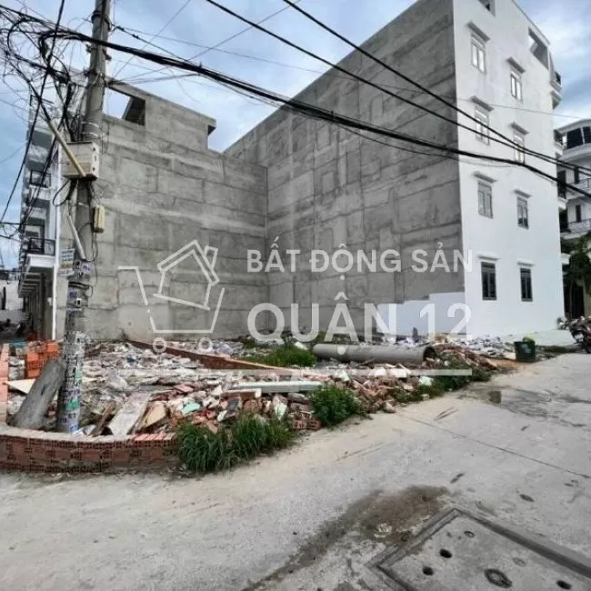 Bán gấp lô đất ở Hà Huy Giáp P.Thạnh Xuân Q.12 SHR Giá chỉ 2 tỷ 250