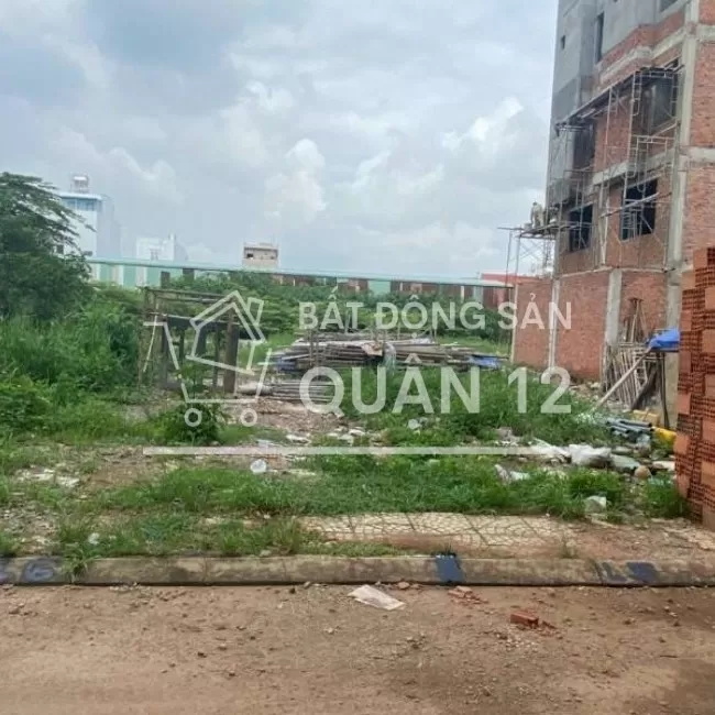 Đất 1 sẹ 6m Hà Huy Giáp gần Gò Vấp, dt 4x23m