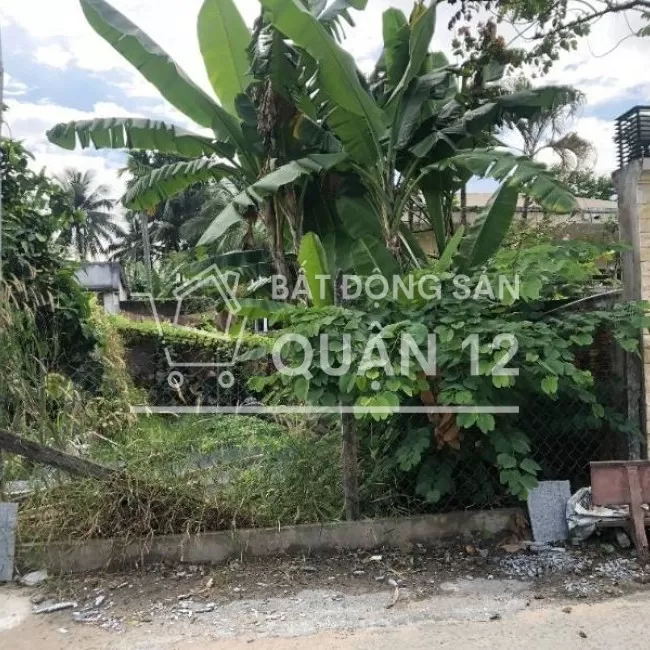 Chính chủ Bán 161m2 đất thổ cư mặt tiền TL47, P. Thạnh Lộc, Q.12