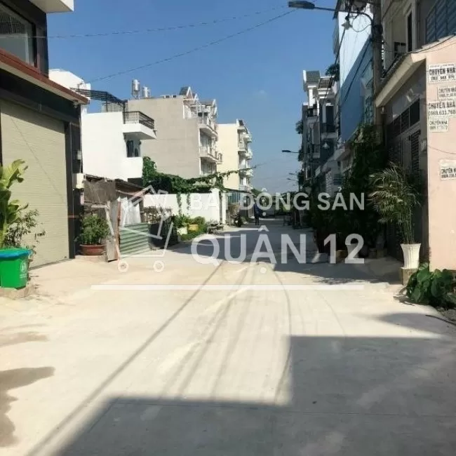 Bán đất Nhà Phố Thạnh Xuân 22 rẻ nhất khu (4x15m) Gía 3,2 tỷ.