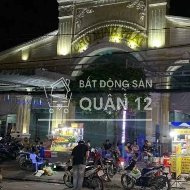 Đất khu nhà phố, trung tâm phường, đường Thạnh Xuân 22, Quận 12 