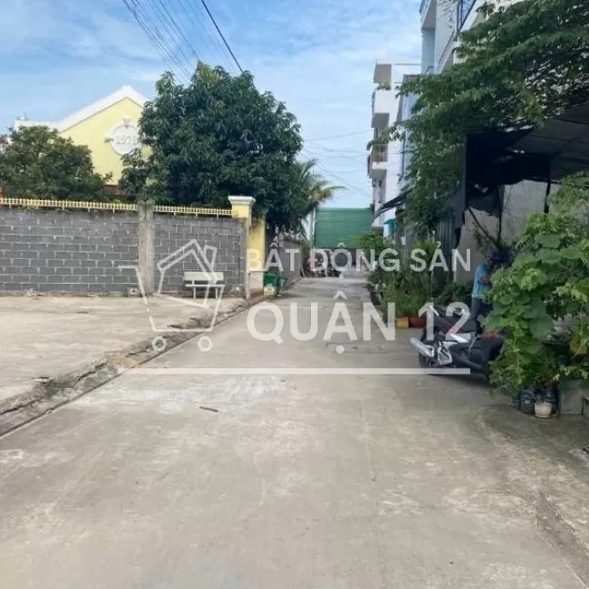 Hẻm nhựa 5m thạnh xuân 35 q12 4x13m 2,75 tỷ