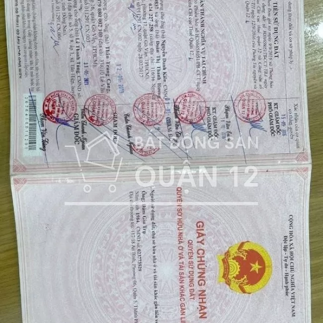 bán đất thạnh xuân phù hợp xây nhà