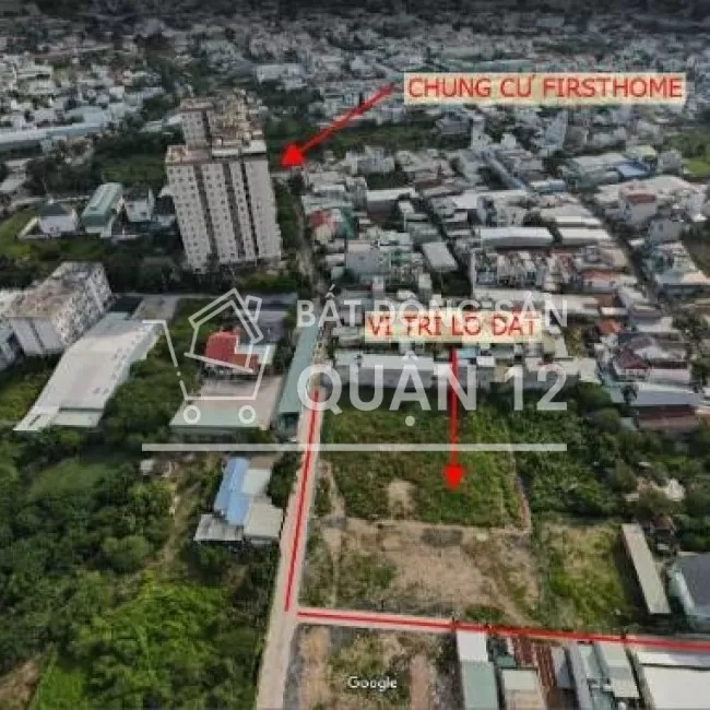 Quận 12 - Bán đất 3 mặt tiền 912m2 thổ cư - giá 30 tỷ còn thương lượng