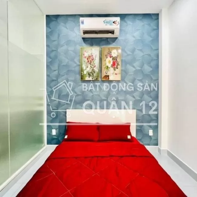 Nhà mới xây dựng, thiết kế đẹp, quận 12.
