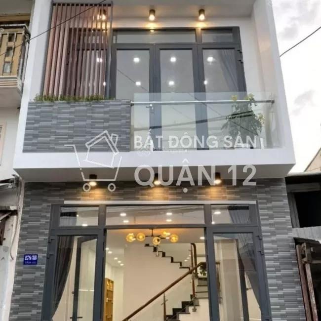 Bán nhà mới xây Đ Bùi Văn Ngữ, quận 12, giá 1ty9 TL 