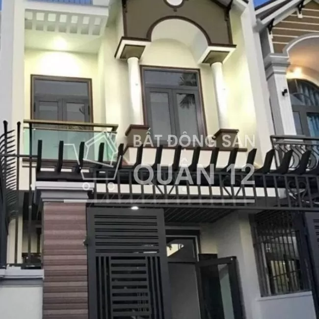 Nhà quận 12, 1 trệt 1 lầu 2 PN 2 WC. 1/ đường HT13. 