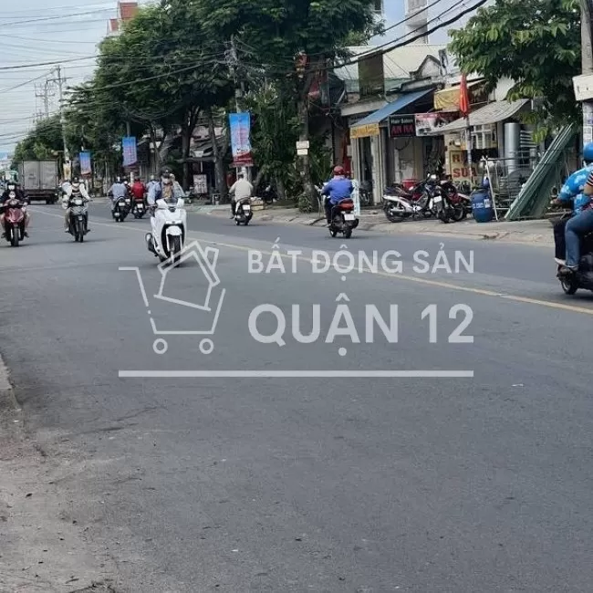 Bán nhà MT 12m ngay chợ Dương Thị Mười 4,5x28,4m