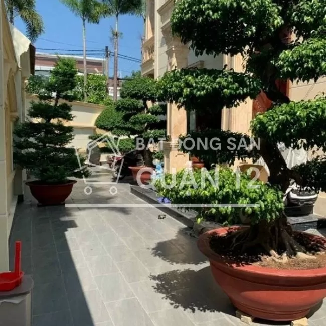 Bán Biệt thự căn góc 2 mặt tiền -Thạnh Xuân, Q12. ( khu VIP bến xưa )