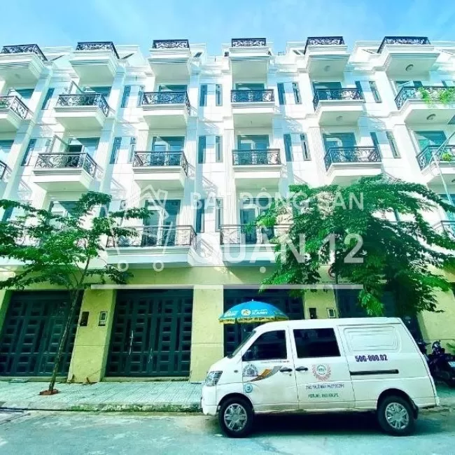 Bán nhà MT Tô Ngọc Vân (5x18m vuông vức) xây 3 lầu 5PN, 5WC 
