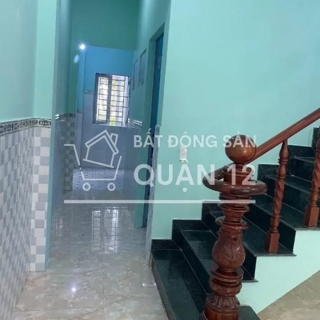 Nhà 1 trệt 2 lầu 55m2 . Hẻm 1 sẹt ngắn ô tô tận nơi