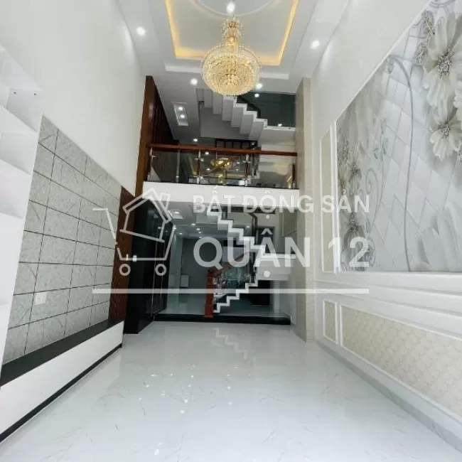Bán nhà Thạnh Lộc siêu phẩm 3 lầu(4.65x15m) sổ riêng, giá 4.8 tỷ