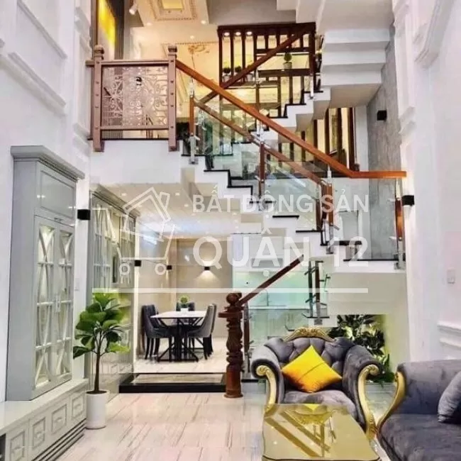 Bán gấp nhà 1Trệt 3Lầu 55m2 HXH Hà Huy Giáp 