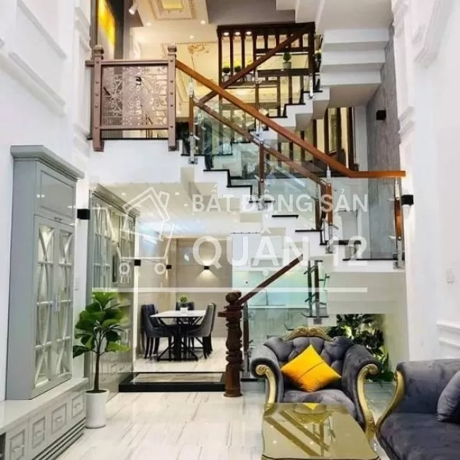 Cần bán nhà chính chủ 1Trệt 3Lầu 51M2 5PN Hà Huy Giáp, Q.12