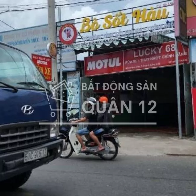 Bán nhà mặt tiền đường Hà Huy Giáp – Gần Cao đẳng Điện Lực giá 14,5 tỷ