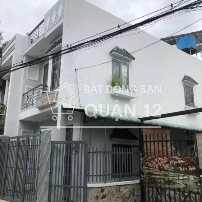 Bán căn góc 2 mặt hẻm 7m đường Hà Huy Giáp: 6,3x12m 2 tầng Giá 3,78 tỷ