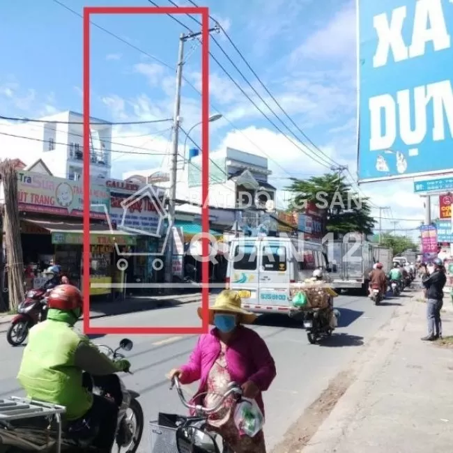 Bán nhà 614 Hà Huy Giáp, P.Thạnh Lộc. 5x26.8m, đường 30m, HĐ thuê 15tr