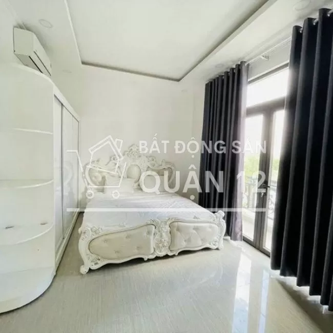 Nhà mới 3 lầu 1 lững 5x10m. Đường 6m xe vào tận nhà, Hà Huy Giáp