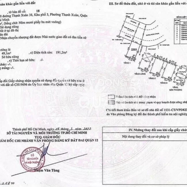 Bán Nhà Mới Sổ Hồng 5x10m, 4 tầng - Hà Huy Giáp, Thạnh Xuân