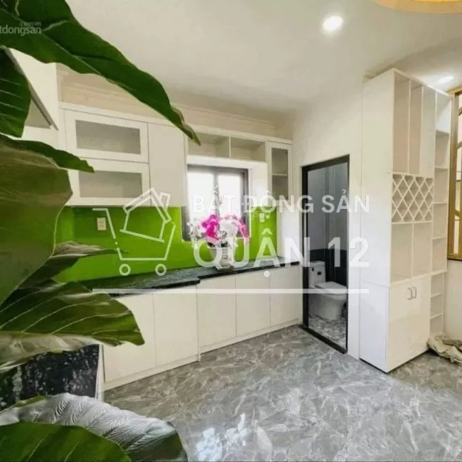 Nhà mới trong khu Compound. Gần chợ Thạnh Xuân, Cao Đẳng Điện Lực. SHR