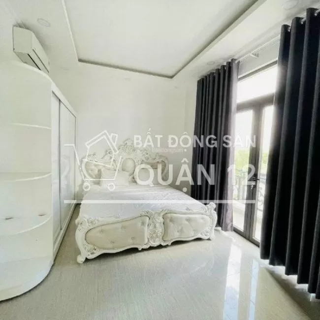 Nhà mới trong khu Compound. Gần chợ Thạnh Xuân, Cao Đẳng Điện Lực. SHR