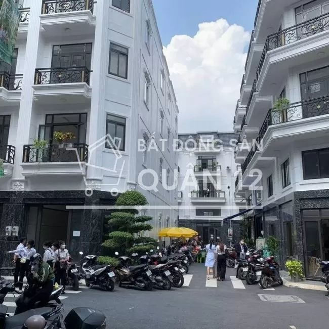 Nhà phố the sol thạnh xuân 38- quận 12- chỉ  từ 5 tỷx.