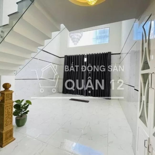Nhà mới 5 tầng, 4x13, mặt tiền kinh doanh, Quận 12, 5 tỷ