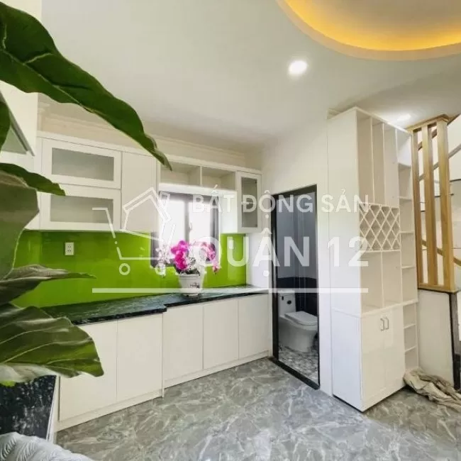 Nhà mới 5 tầng, 4x13, mặt tiền kinh doanh, Quận 12, 5 tỷ