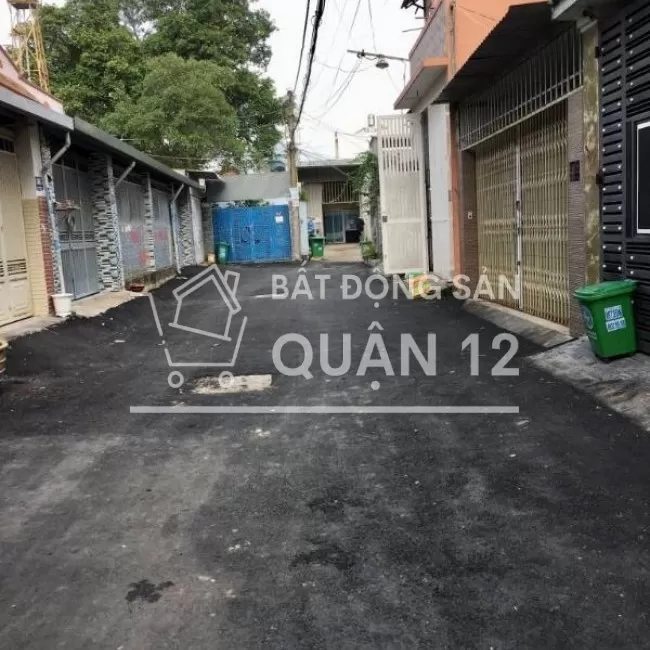 BÁN GẤP NHÀ 100M2 Ở HÀ HUY GIÁP Q12 HẺM XE HƠI ĐỦ NỘI THẤT TIỆN NGHI