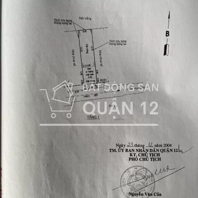 BÁN GẤP NHÀ 100M2 Ở HÀ HUY GIÁP Q12 HẺM XE HƠI ĐỦ NỘI THẤT TIỆN NGHI