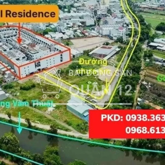 Cần tiền bán gấp nhà quận 12, MT Hà Huy Giáp, Sổ Hồng Riêng Hoàn Công