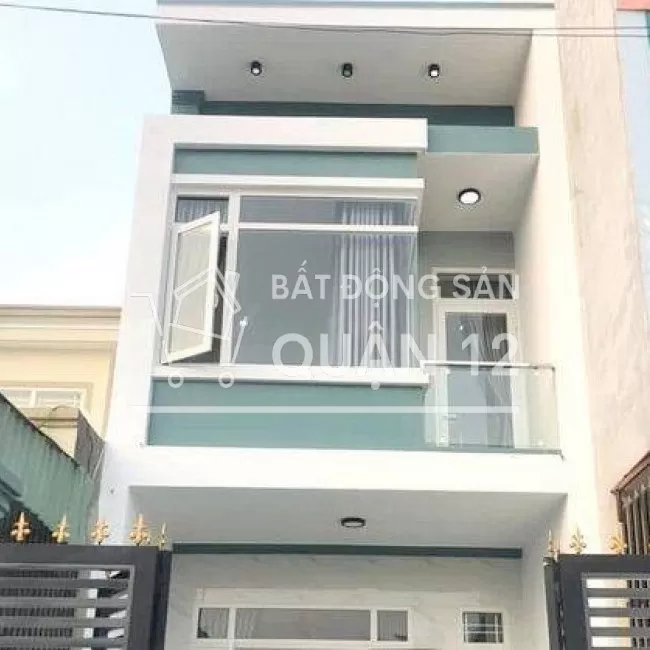 Nhà sổ hồng riêng - đầu hẻm thông - quận 12