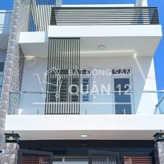 Nhà shr quận 12 - hẻm xe hơi thông thoáng - mới xây