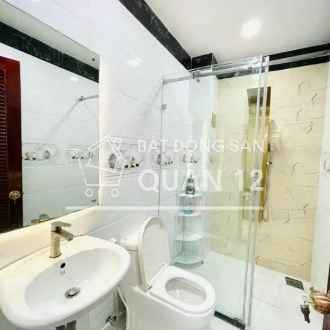 Nhà shr quận 12 - hẻm xe hơi thông thoáng - mới xây