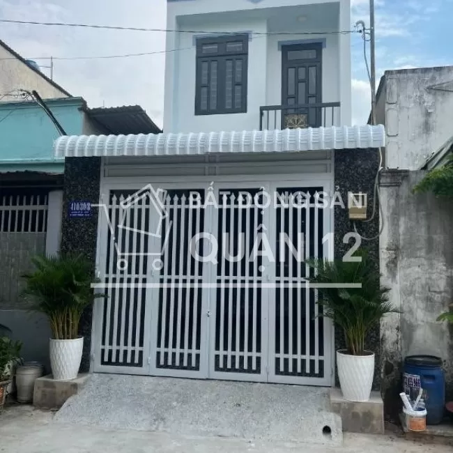 Bán nhà Hiệp Thành, Quận 12 (4x21m), 3PN, hẻm thông 5m, gần chợ HL80B