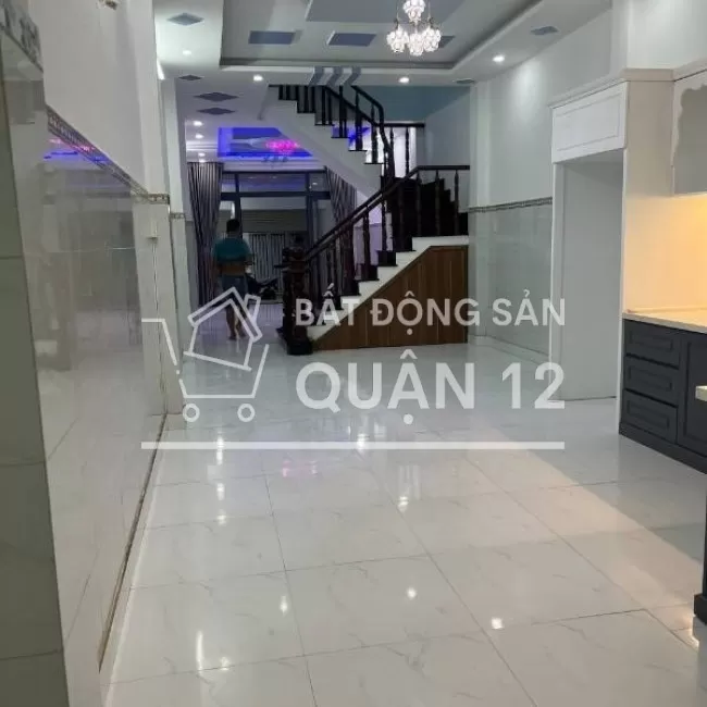 Bán nhà Hiệp Thành, Quận 12 (4x21m), 3PN, hẻm thông 5m, gần chợ HL80B