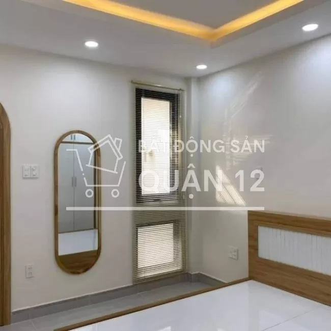 BÁN NHÀ ĐẸP HXH THÔNG NGAY CHỢ HIỆP THÀNH, 45M2, 2 TẦNG, CHỈ 3TỶ8